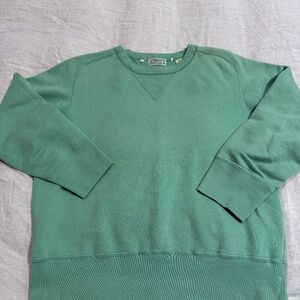 LVC Levi's Vintage Clothing Sweatshirt; Mint Green; Medium